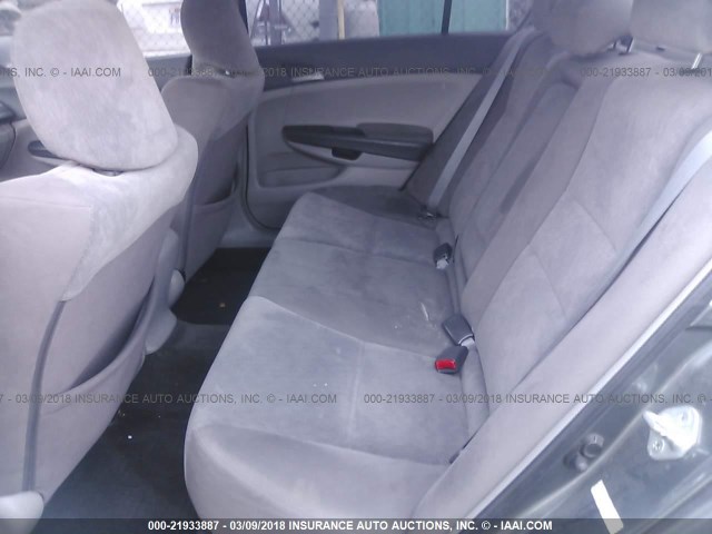 1HGCP26359A163239 - 2009 HONDA ACCORD LX GRAY photo 8