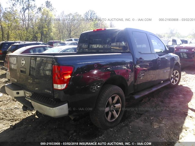 1N6BA0EK5CN305692 - 2012 NISSAN TITAN S/SV/SL/PRO-4X 黑色 照片 4