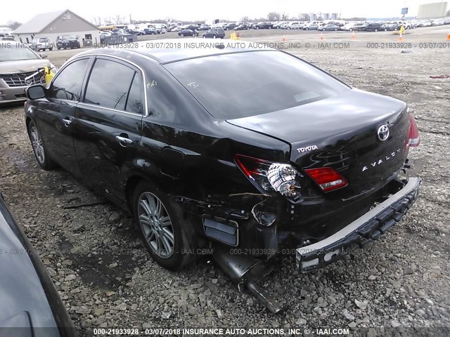 4T1BK36B09U344345 - 2009 TOYOTA AVALON XL/XLS/LIMITED BLACK photo 3