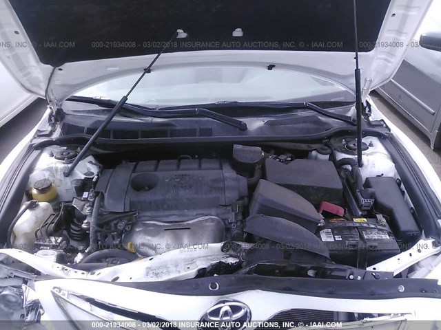 4T1BF3EK4BU669320 - 2011 TOYOTA CAMRY SE/LE/XLE Белый фото 10