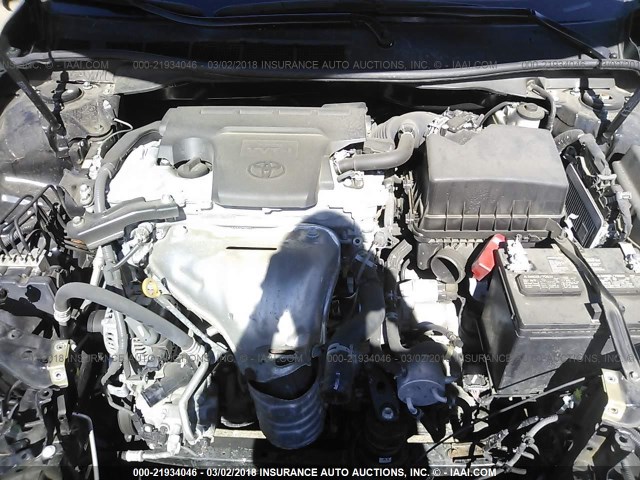 4T4BF1FK1FR470238 - 2015 TOYOTA CAMRY LE/XLE/SE/XSE 黑色 照片 10
