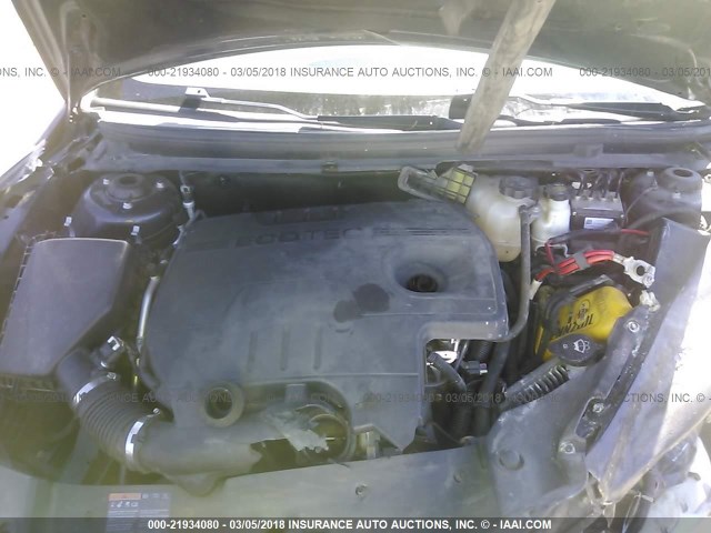 1G1ZA5E06AF280606 - 2010 CHEVROLET MALIBU LS 灰色 照片 10