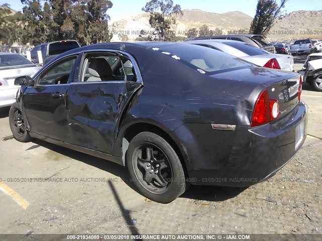 1G1ZA5E06AF280606 - 2010 CHEVROLET MALIBU LS 灰色 照片 3