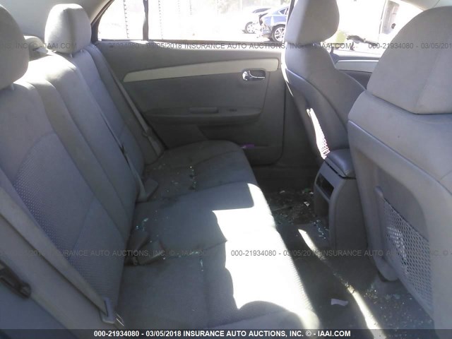 1G1ZA5E06AF280606 - 2010 CHEVROLET MALIBU LS 灰色 照片 8