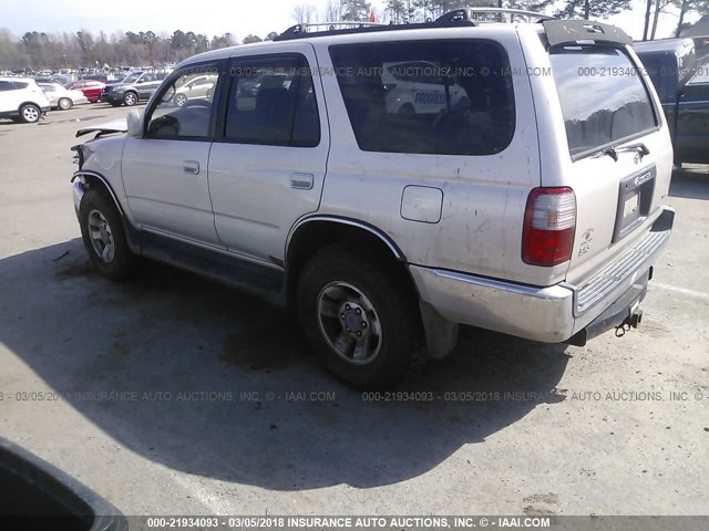 JT3HN86R9W0187597 - 1998 TOYOTA 4RUNNER SR5 SILVER photo 3