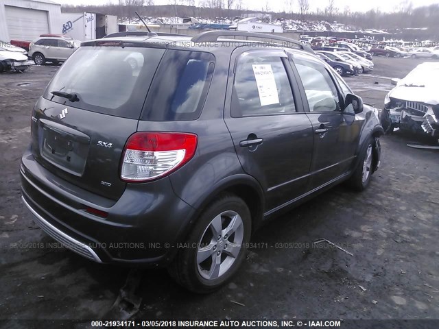 JS2YB5A3XC6304866 - 2012 SUZUKI SX4 GRAY photo 4