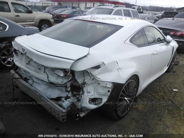 JTHHP5BC3F5003567 - 2015 LEXUS RC-F WHITE photo 6