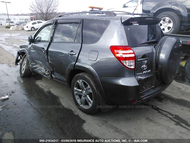 JTMBF32V49D011624 - 2009 TOYOTA RAV4 SPORT GRAY photo 3