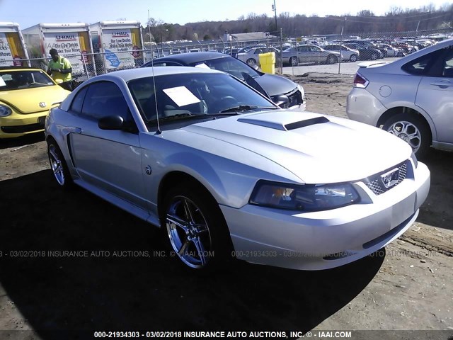 1FAFP42X24F139322 - 2004 FORD MUSTANG GT SILVER photo 1