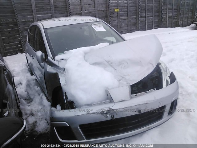 3N1BC1CP2BL514858 - 2011 NISSAN VERSA S/SL SILVER photo 1