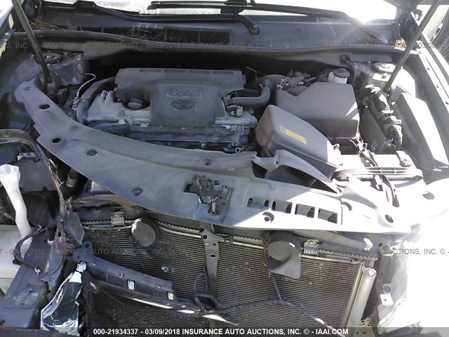 4T1BF1FK6CU060427 - 2012 TOYOTA CAMRY SE/LE/XLE GRAY photo 10