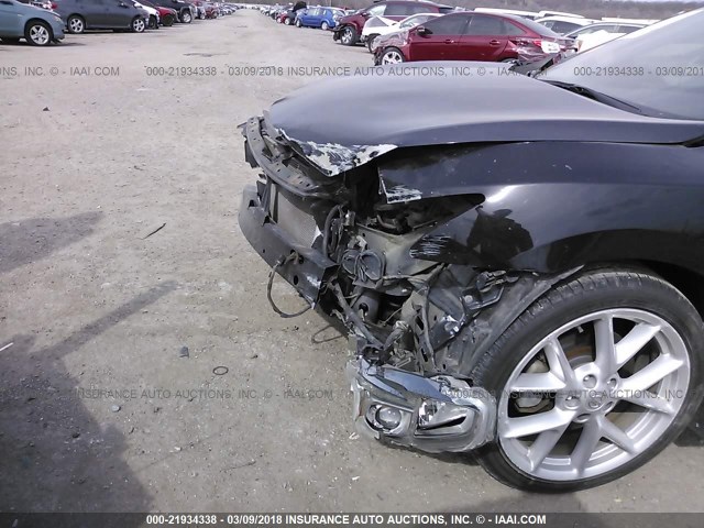 1N4AA51E19C849421 - 2009 NISSAN MAXIMA S/SV BLACK photo 6