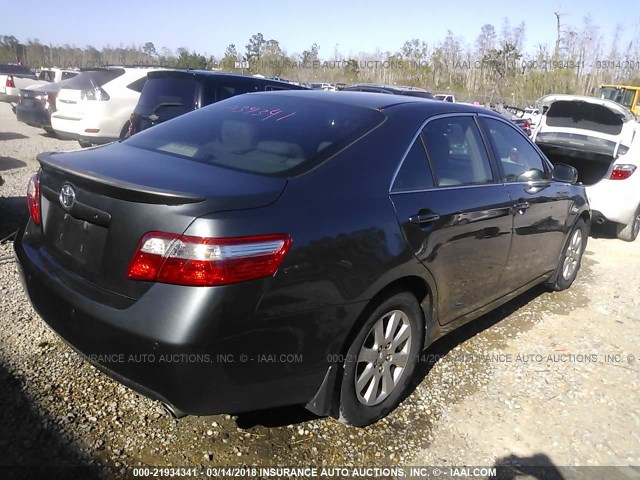 4T1BK46K29U589766 - 2009 TOYOTA CAMRY SE/LE/XLE GRAY photo 4