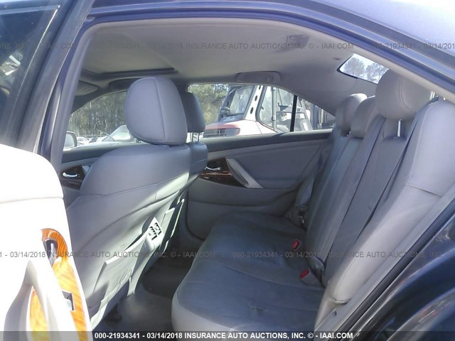 4T1BK46K29U589766 - 2009 TOYOTA CAMRY SE/LE/XLE GRAY photo 8