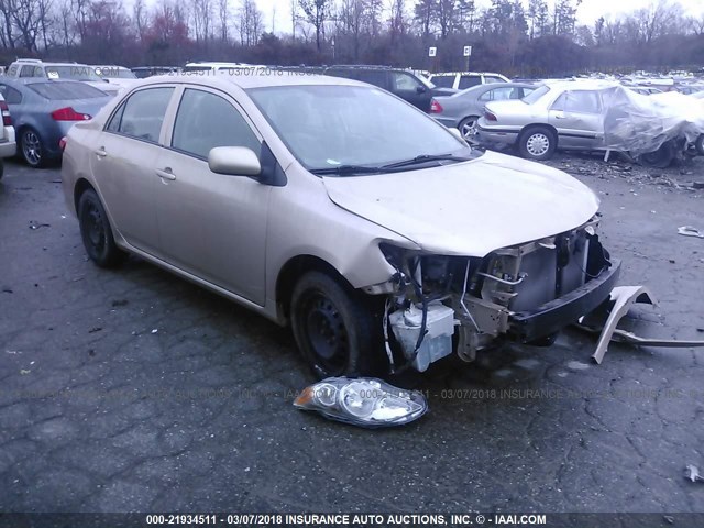 2T1BU4EE7CC894226 - 2012 TOYOTA COROLLA S/LE GOLD photo 1