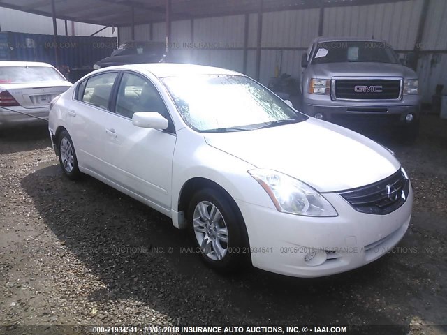 1N4AL2AP8CN559893 - 2012 NISSAN ALTIMA S WHITE photo 1