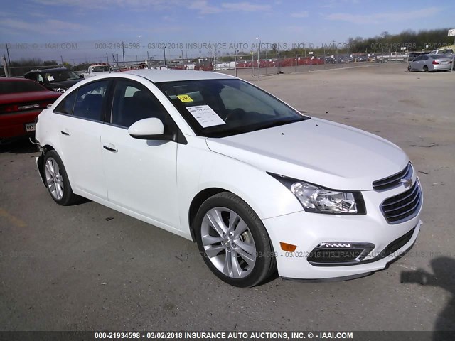 1G1PG5SB9G7224741 - 2016 CHEVROLET CRUZE LIMITED LTZ WHITE photo 1