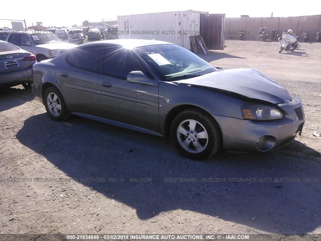 2G2WP552281144957 - 2008 PONTIAC GRAND PRIX GRAY photo 1