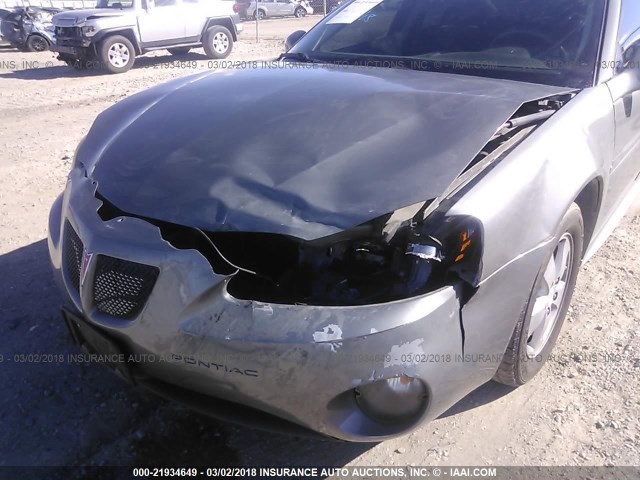 2G2WP552281144957 - 2008 PONTIAC GRAND PRIX GRAY photo 6