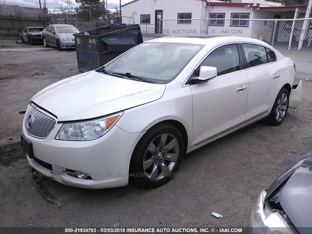 1G4GH5E37CF132855 - 2012 BUICK LACROSSE PREMIUM CREAM photo 2