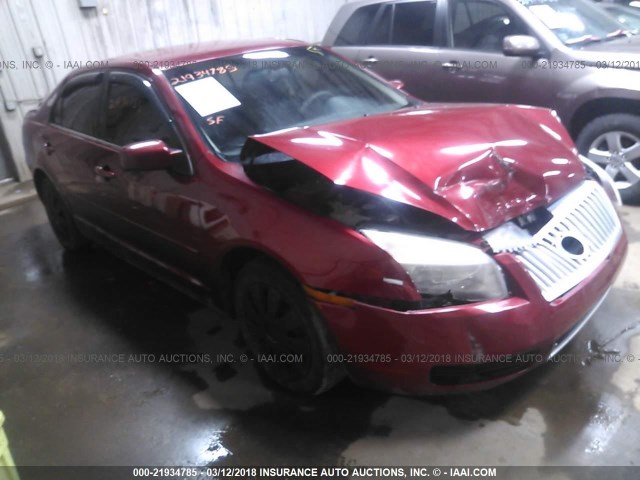 3MEFM07Z76R640944 - 2006 MERCURY MILAN RED photo 1