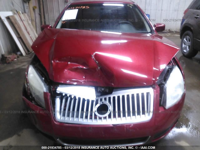 3MEFM07Z76R640944 - 2006 MERCURY MILAN RED photo 6