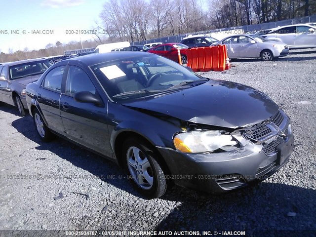 1B3EL46T25N644388 - 2005 DODGE STRATUS SXT GRAY photo 1