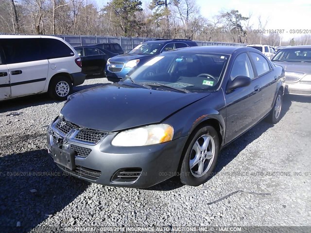 1B3EL46T25N644388 - 2005 DODGE STRATUS SXT GRAY photo 2