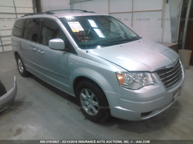 2A4RR5D17AR228883 - 2010 CHRYSLER TOWN & COUNTRY TOURING SILVER photo 1