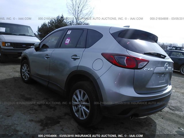 JM3KE2CY4F0435448 - 2015 MAZDA CX-5 TOURING GRAY photo 3