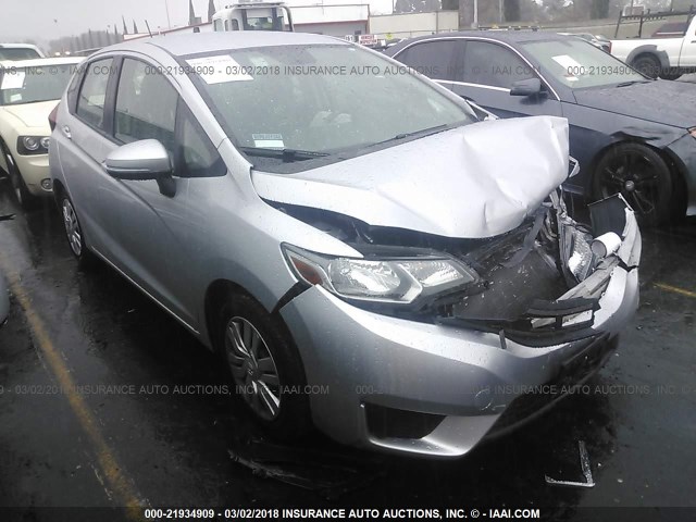 3HGGK5H54FM751003 - 2015 HONDA FIT LX Gris photo 1