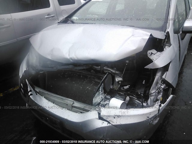 3HGGK5H54FM751003 - 2015 HONDA FIT LX Gris photo 6