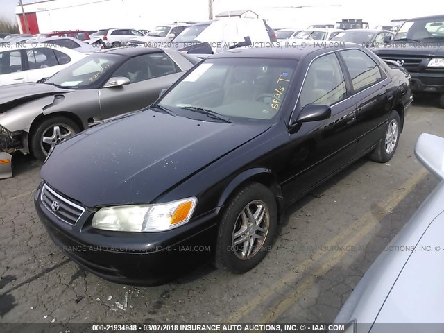 4T1BG22KX1U064440 - 2001 TOYOTA CAMRY CE/LE/XLE 黑色 照片 2