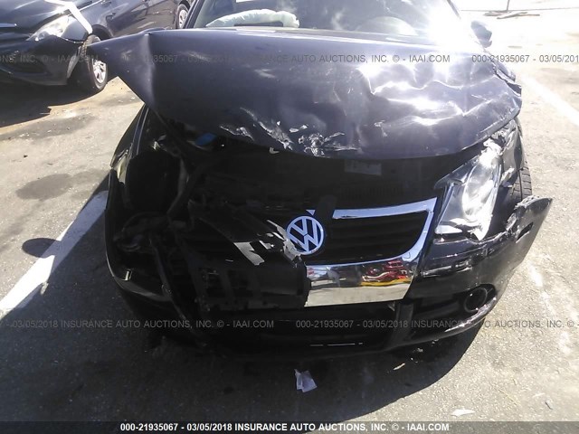 WVWBW7AH7BV004475 - 2011 VOLKSWAGEN EOS KOMFORT BLACK photo 6