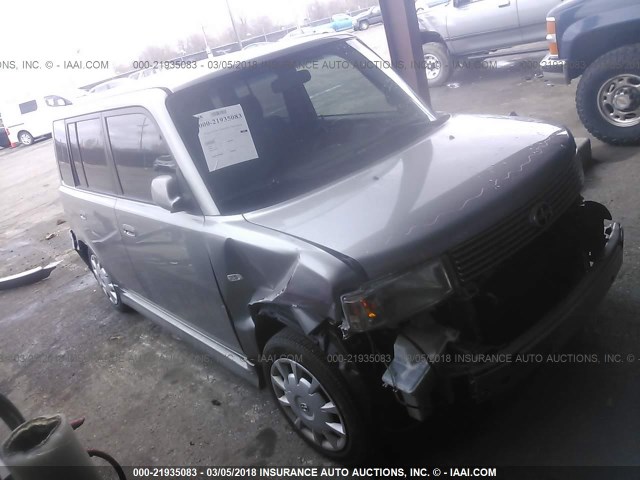 JTLKT324064109890 - 2006 TOYOTA SCION XB ვერცხლისფერი ფოტო 1