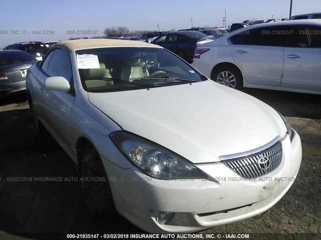 4T1FA38P65U045319 - 2005 TOYOTA CAMRY SOLARA SE/SLE თეთრი ფოტო 1