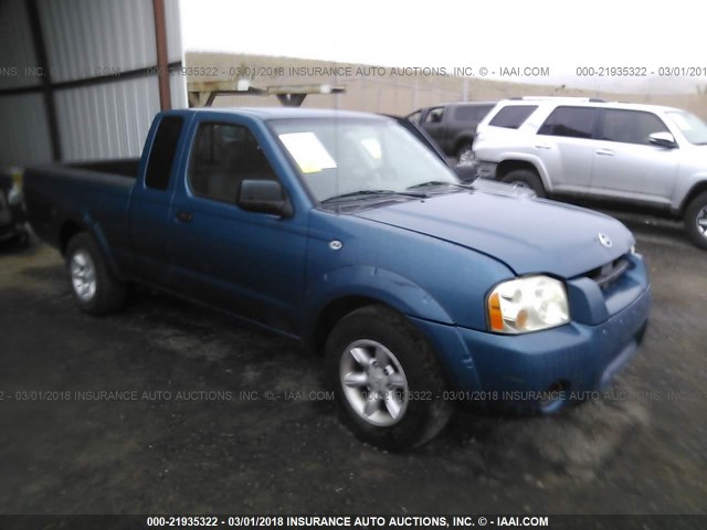 1N6DD26T74C439832 - 2004 NISSAN FRONTIER KING CAB XE BLUE photo 1