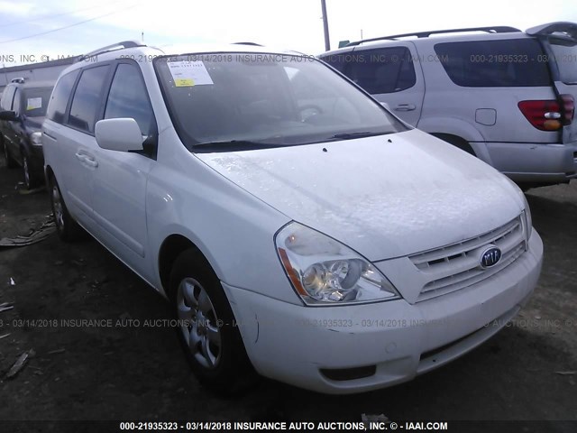 KNDMB233096303979 - 2009 KIA SEDONA EX/LX WHITE photo 1