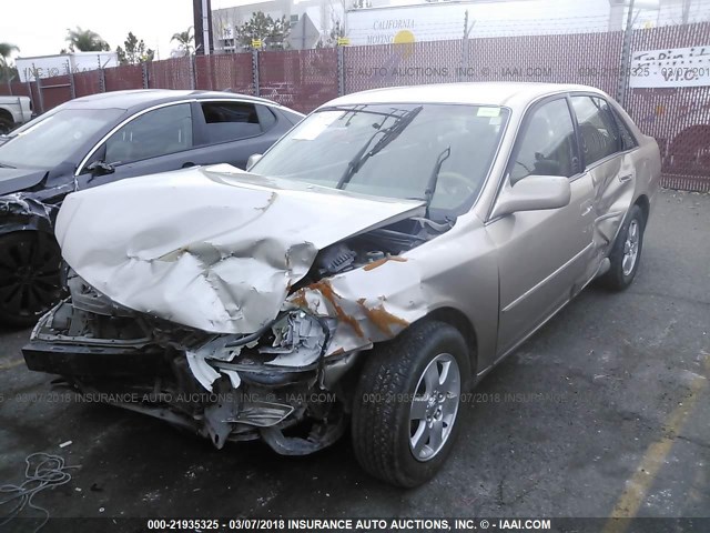 4T1BF28B83U285337 - 2003 TOYOTA AVALON XL/XLS GOLD photo 2