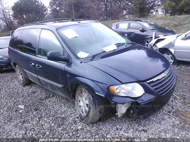 2A4GP54L57R278513 - 2007 CHRYSLER TOWN & COUNTRY TOURING BLUE photo 1