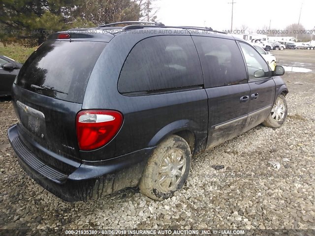 2A4GP54L57R278513 - 2007 CHRYSLER TOWN & COUNTRY TOURING BLUE photo 4