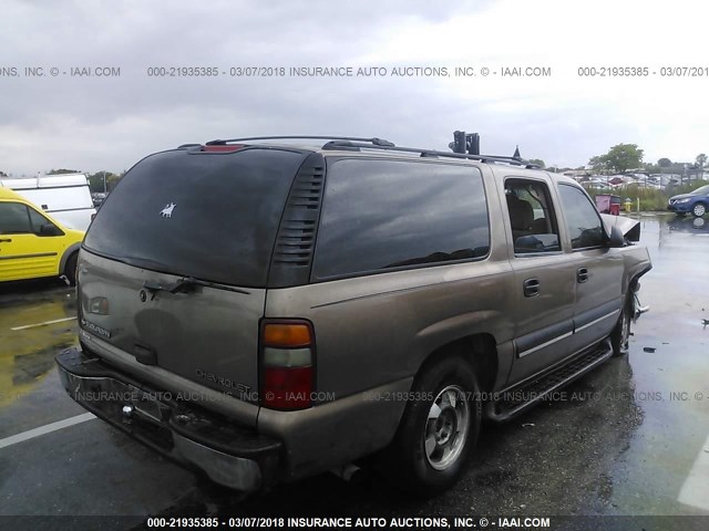 1GNEC16Z23J204703 - 2003 CHEVROLET SUBURBAN C1500 GOLD photo 4