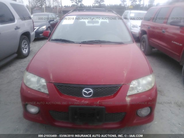 JM1BJ245721513847 - 2002 MAZDA PROTEGE PR5 红色 照片 6