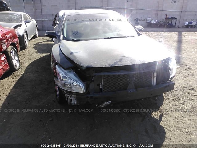 1N4AA5AP3BC801846 - 2011 NISSAN MAXIMA S/SV BLACK photo 6