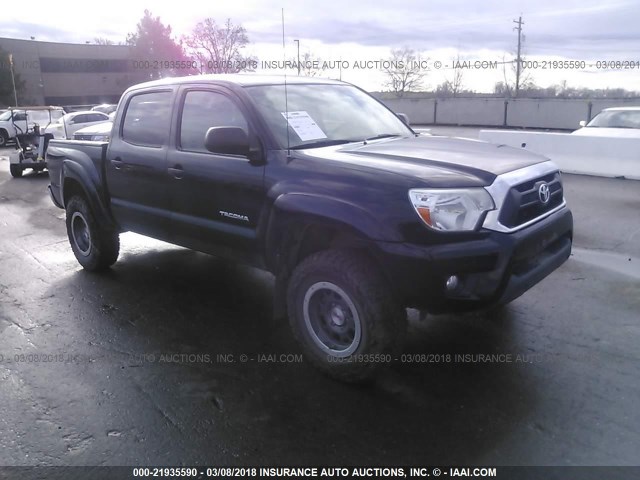 5TFLU4EN9CX044622 - 2012 TOYOTA TACOMA DOUBLE CAB შავი ფოტო 1