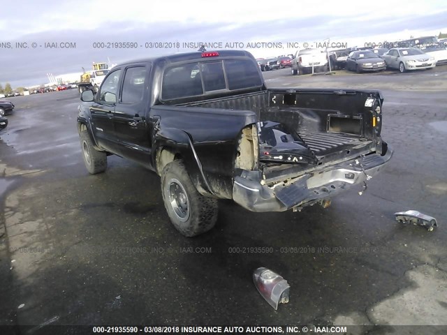 5TFLU4EN9CX044622 - 2012 TOYOTA TACOMA DOUBLE CAB შავი ფოტო 3
