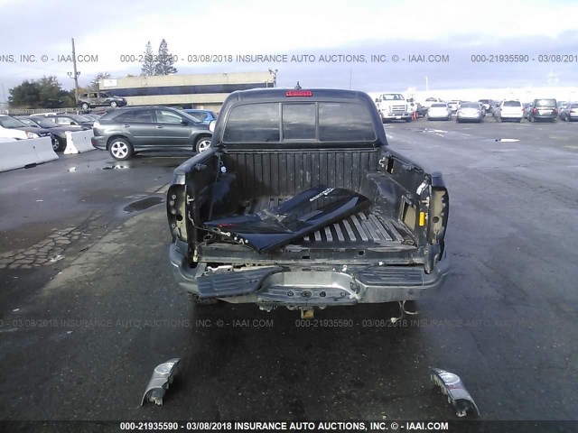 5TFLU4EN9CX044622 - 2012 TOYOTA TACOMA DOUBLE CAB შავი ფოტო 6