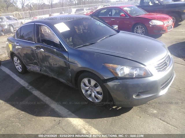 5KBCP3F84AB005357 - 2010 HONDA ACCORD EXL GRAY photo 1