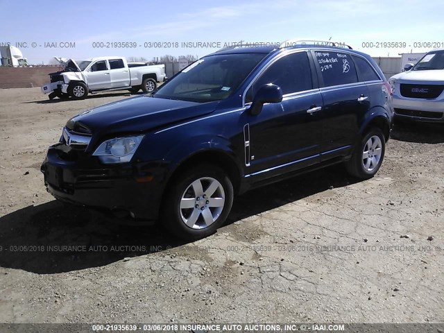 3GSCL53728S567488 - 2008 SATURN VUE XR BLUE photo 2