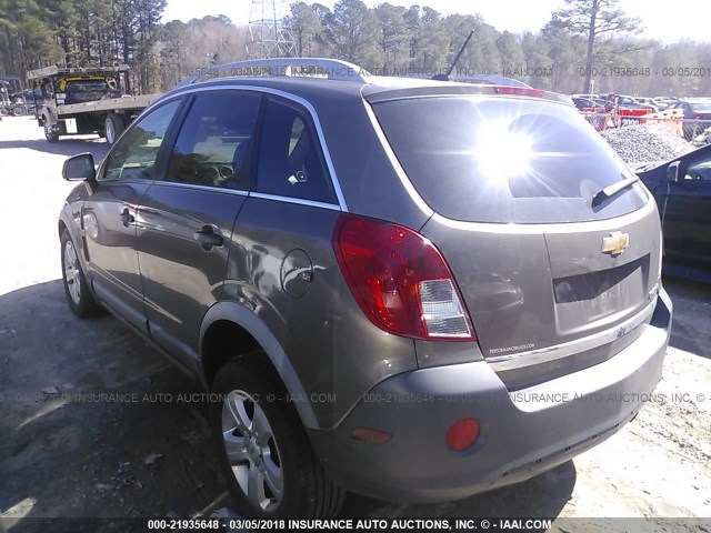 3GNAL2EK6ES590066 - 2014 CHEVROLET CAPTIVA LS 棕色 照片 3